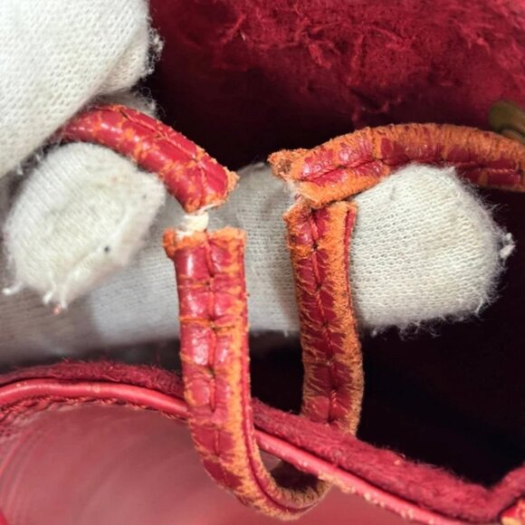 LOUIS VUITTON Noe GM LV Drawstring Shoulder Bag Epi Leather Red - Picture 10 of 14